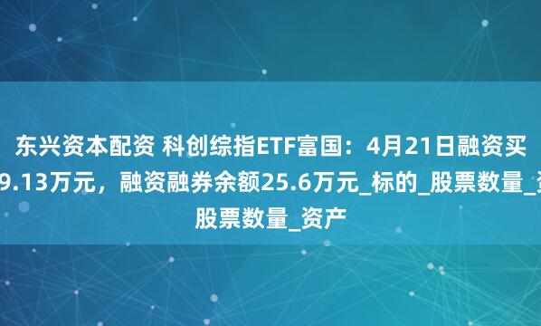 东兴资本配资 科创综指ETF富国：4月21日融资买入59.13万元，融资融券余额25.6万元_标的_股票数量_资产