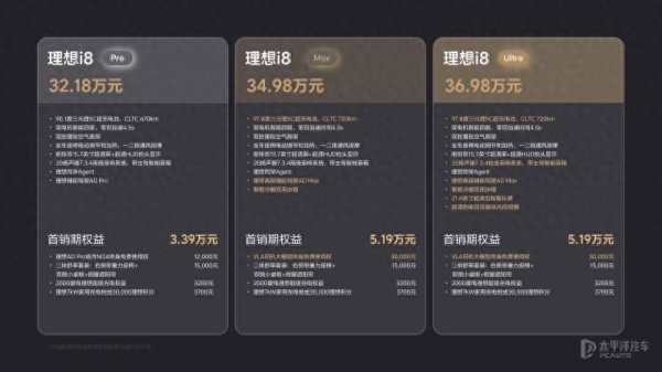 飞乐乐 售32.18万起 理想i8上市 标配双电机四驱+双腔空悬 续航最高720km