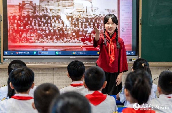 民间资本 内蒙古呼和浩特：国防教育进校园 爱国情怀润童心