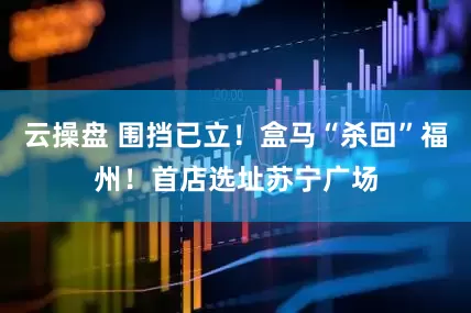 云操盘 围挡已立！盒马“杀回”福州！首店选址苏宁广场